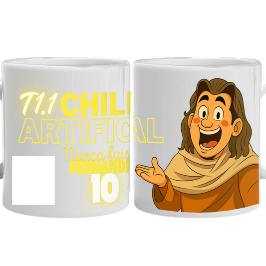 Taza Oficial T1.1 “Colección Limitada Chile Artificial T1” + Acceso a Material Exclusivo