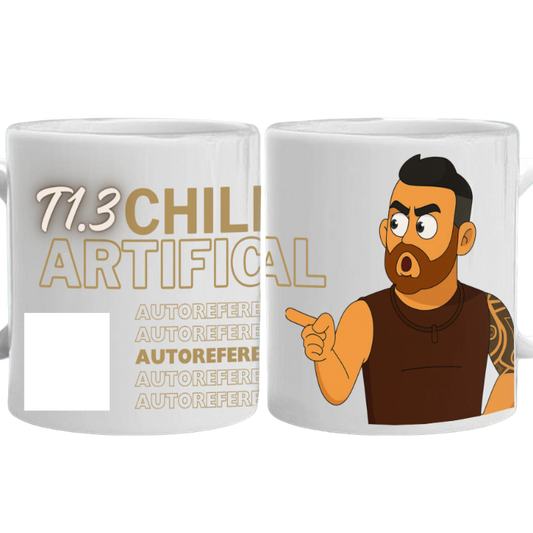 Taza Oficial T1.3 “Colección Limitada Chile Artificial T1” + Acceso a Material Exclusivo