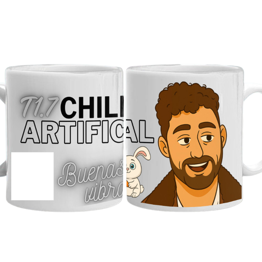Taza Oficial T1.7 “Colección Limitada Chile Artificial T1” + Acceso a Material Exclusivo