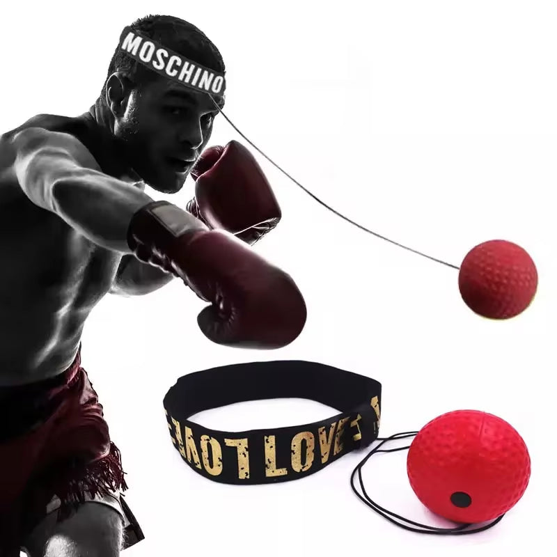  Pelota de Boxeo con Arnés para Cabeza – Entrenamiento de Reflejos, Velocidad y Coordinación | Envío Gratis