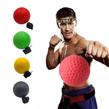  Pelota de Boxeo con Arnés para Cabeza – Entrenamiento de Reflejos, Velocidad y Coordinación | Envío Gratis